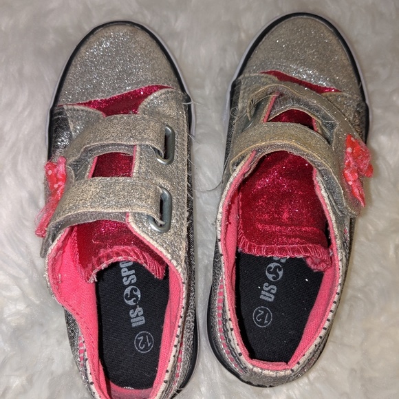 US Sports Girls Glitter sneakers - Picture 3 of 6